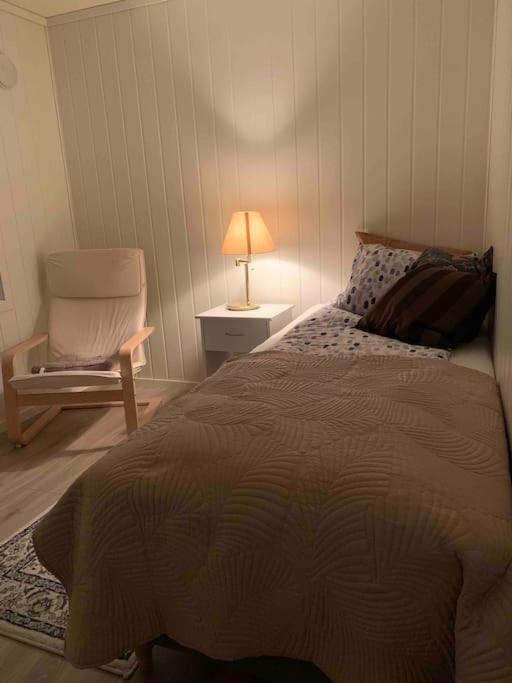 Appartement Moderne Og Fullt Utstyrt 3-rom Hageleilighet Sentrum Naer Bergen