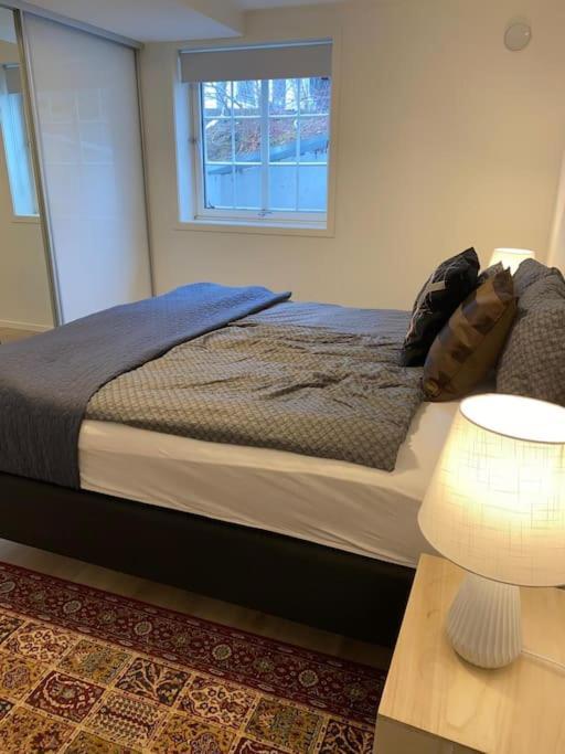 Moderne Og Fullt Utstyrt 3-rom Hageleilighet Sentrum Naer Lägenhet